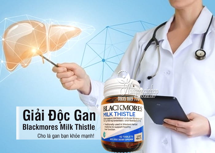 Giải Độc Gan Blackmores Milk Thistle 42 Viên Của Úc 1