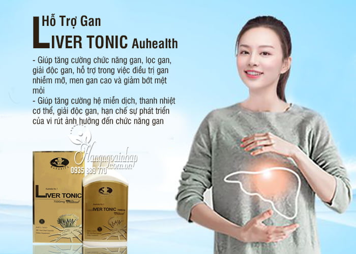 Hỗ Trợ Gan Liver Tonic Auhealth 7000mg  Của Úc 7