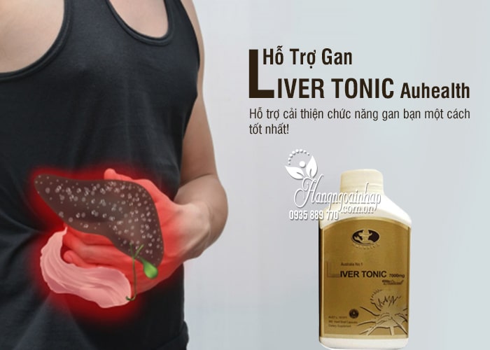 Hỗ Trợ Gan Liver Tonic Auhealth 7000mg  Của Úc  3