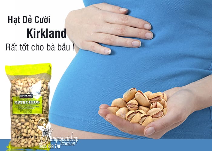 Hạt Dẻ Cười Kirkland Của Mỹ gói 1,36kg thơm ngon 1