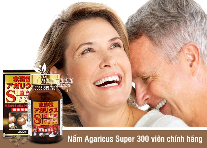 Nấm Agaricus Super 300 viên chính hãng của Nhật Bản 4