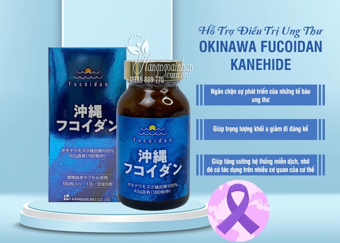 Okinawa Fucoidan Kanehide 180 viên của Nhật Bản 56