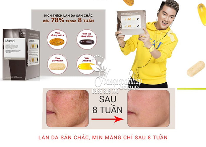 Viên uống tổng thể Murad Firm And Tone Dietary Supplement Pack 1