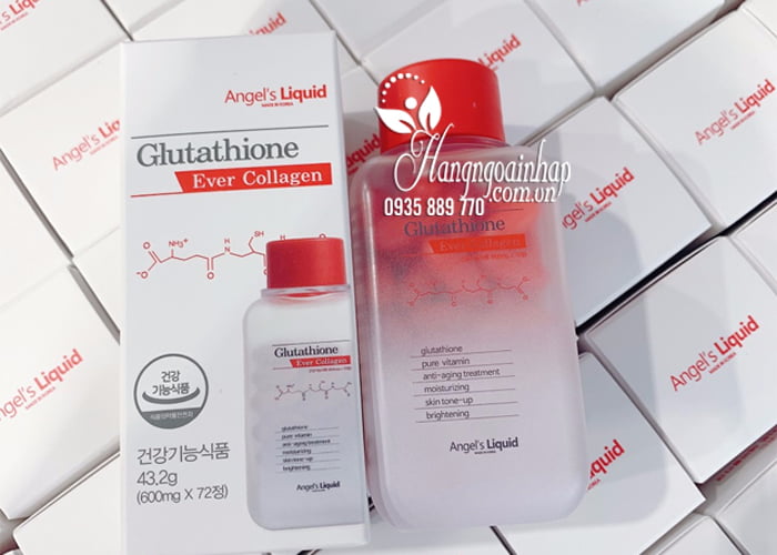 Viên uống trắng da Glutathione Ever Collagen 72 viên Hàn Quốc 1