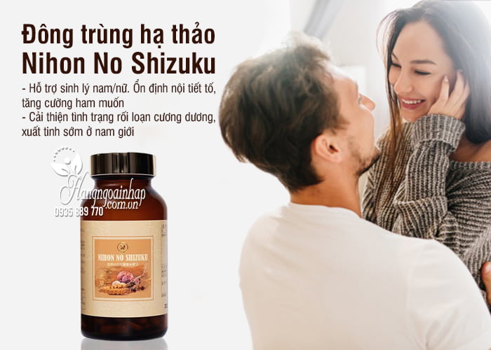 Đông trùng hạ thảo Nihon No Shizuku 150 viên Nhật Bản 8