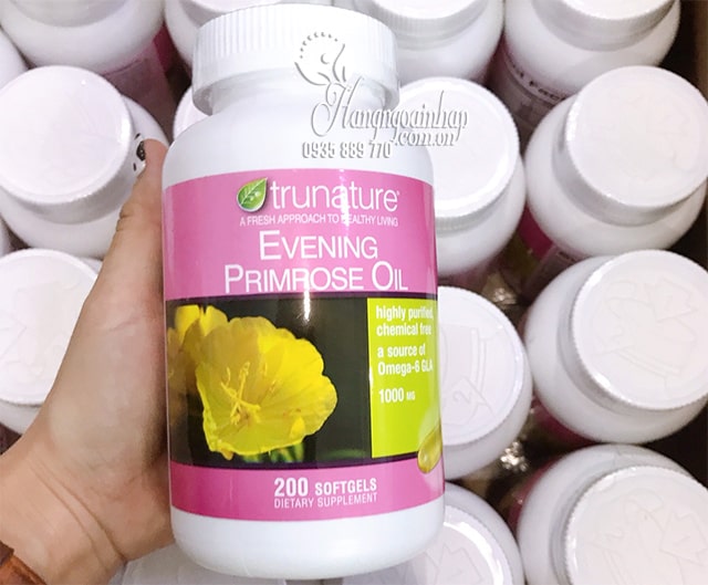 Hoa anh thảo Trunature Evening Primrose Oil 1000mg 200 viên 0