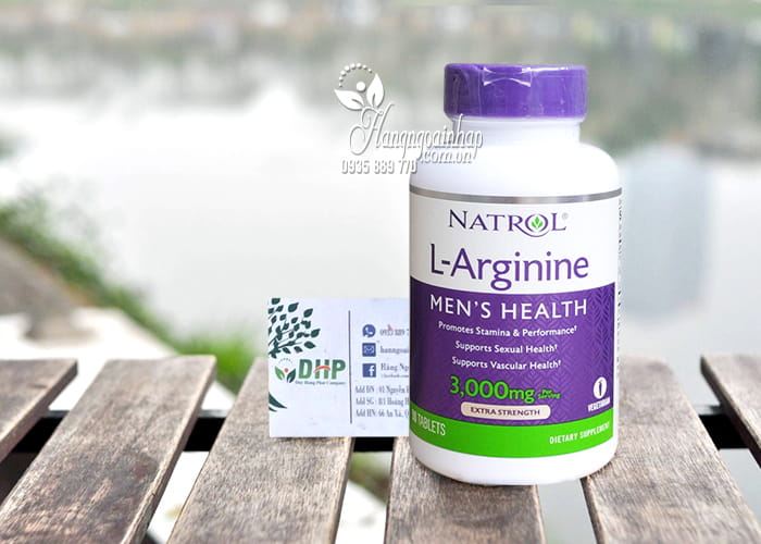 Natrol L-Arginine 3000mg 90 viên của Mỹ-Tăng cường sinh lý nam giới 9