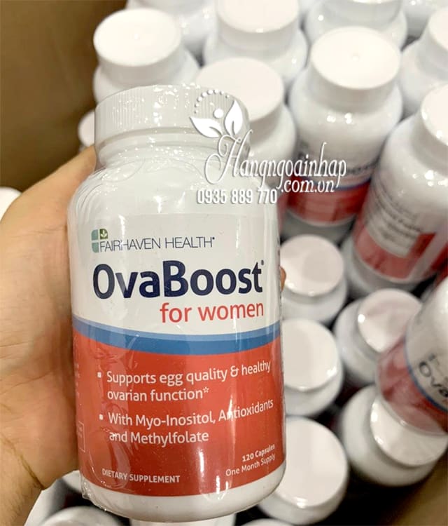 OvaBoost For Women 120 viên, tăng chức năng buồng trứng 9