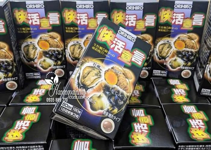 Tinh Chất Hàu Tươi Tỏi Nghệ Orihiro Của Nhật Bản 180 Viên 99