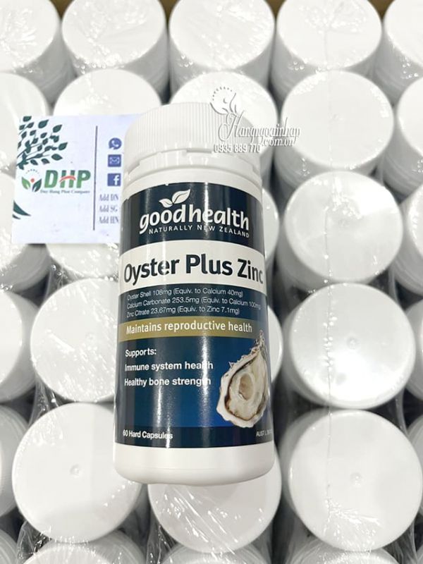 Tinh chất hàu Úc Oyster Plus Zinc Goodhealth 60 viên mới nhất 89