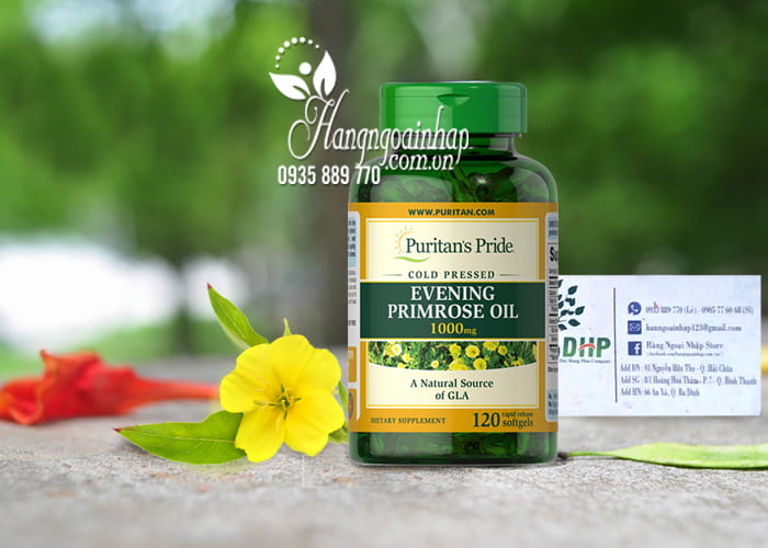 Tinh Dầu Hoa Anh Thảo Evening Primrose Oil 1000mg 120 Viên 8