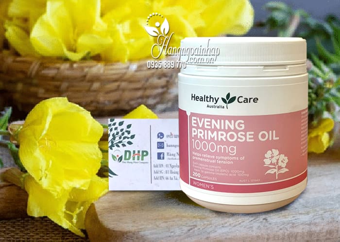 Tinh dầu hoa anh thảo Healthy Care Evening Primrose Oil 1000mg 9