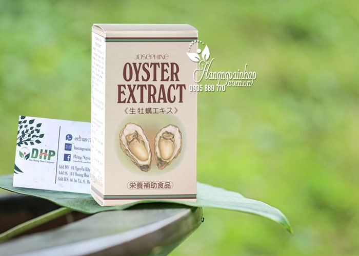 Viên tinh chất hàu Oyster Extract Josephine Nhật Bản 90 viên 8