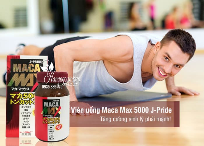 Viên uống Maca Max 5000 J-Pride Nhật Bản 84 viên 6