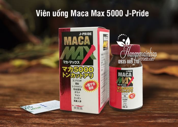Viên uống Maca Max 5000 J-Pride Nhật Bản 84 viên 1