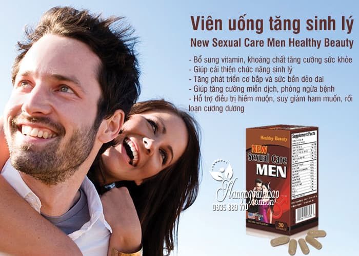 Viên uống New Sexual Care Men Healthy Beauty tăng sinh lý 7