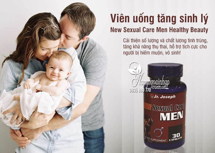 Viên uống New Sexual Care Men Healthy Beauty tăng sinh lý 1