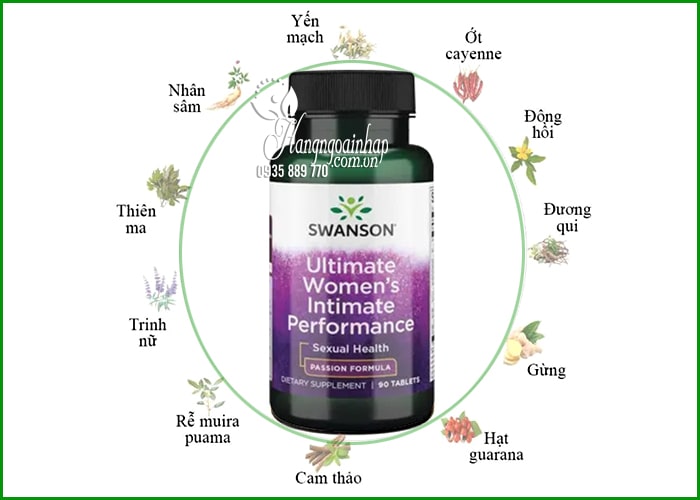 Viên uống tăng cường sinh lý nữ Swanson Ultimate Women 5