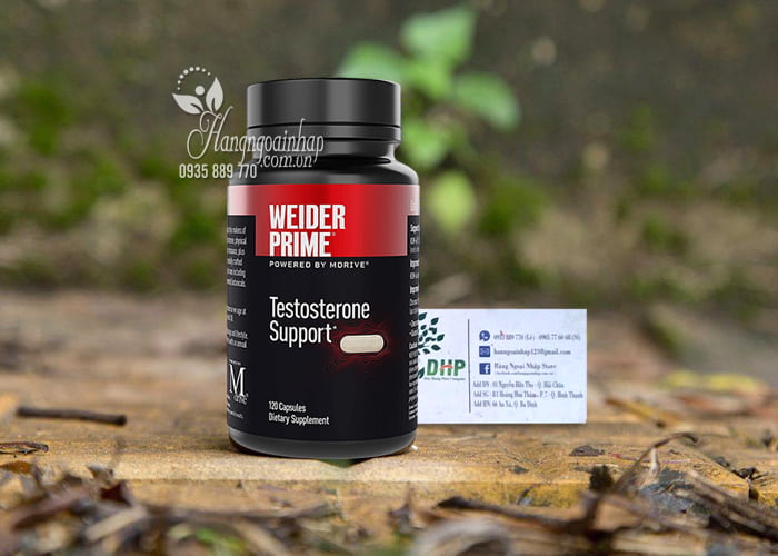 Viên uống tăng sinh lý nam Weider Prime Testosterone Support 6