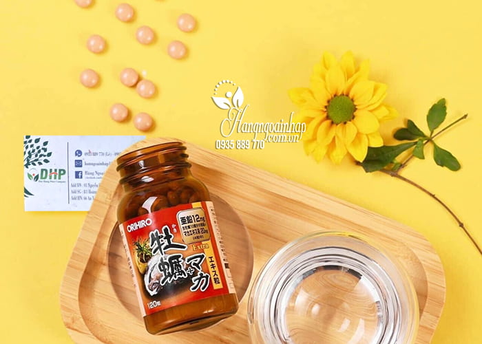 Viên uống tinh chất hàu tươi Extra Maca Orihiro 120 viên 1