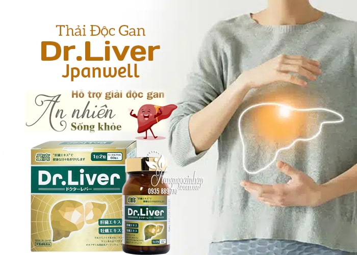 Bổ gan Dr Liver Jpanwell 60 viên