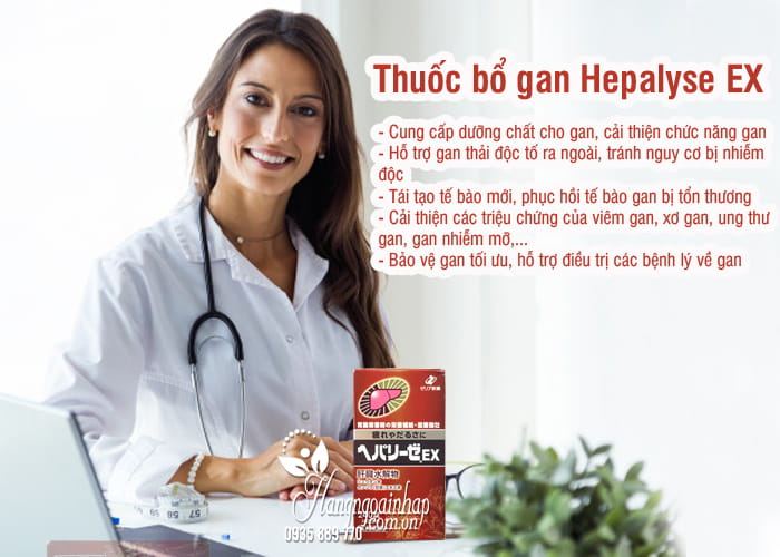 Thuốc bổ gan Hepalyse EX 240 viên mẫu mới của Nhật  3