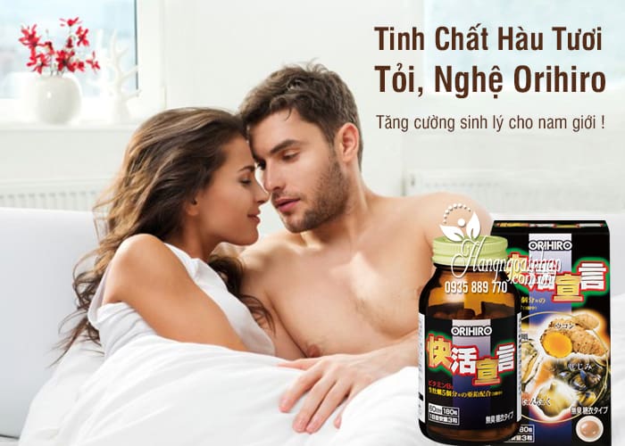 Tinh Chất Hàu Tươi, Tỏi, Nghệ Orihiro Của Nhật Bản 180 Viên 1