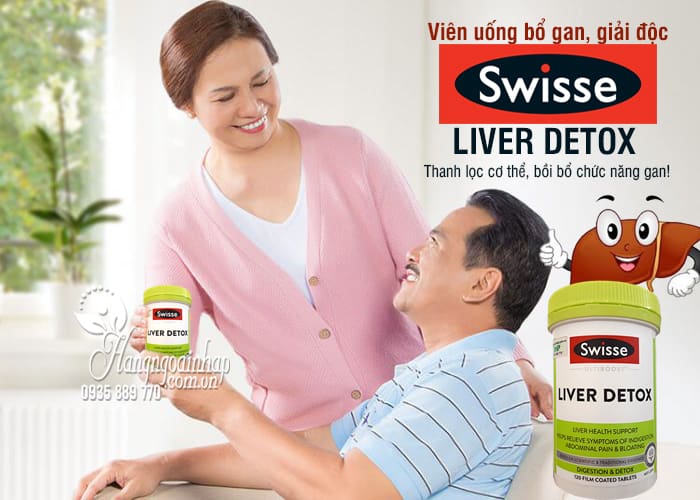 Viên uống bổ gan, giải độc - Swisse Liver Detox 120 viên của Úc 3