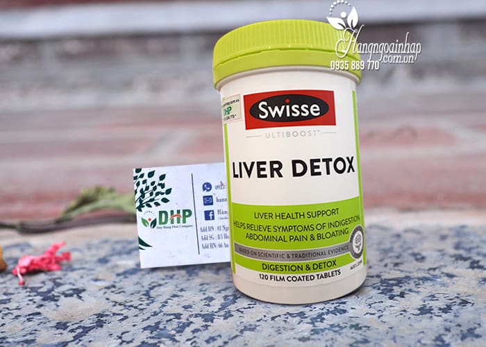 Viên uống bổ gan, giải độc - Swisse Liver Detox 120 viên của Úc 8