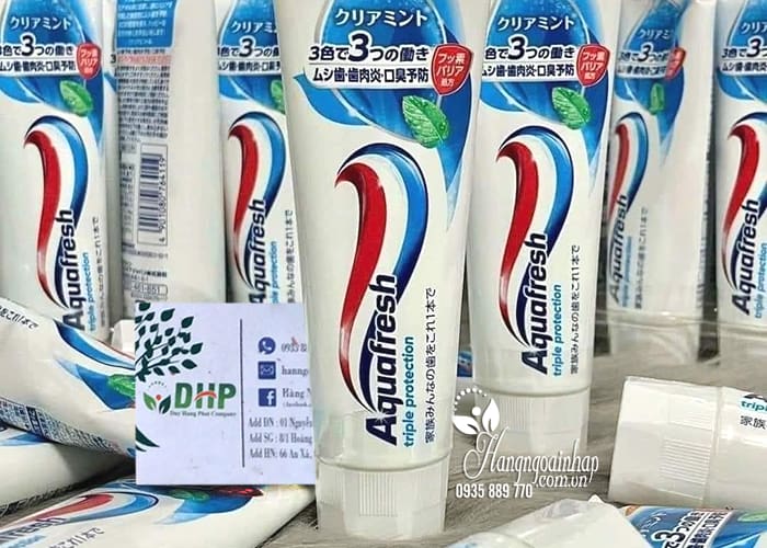 Kem Đánh Răng Aquafresh Triple Protection 140g của Nhật 89
