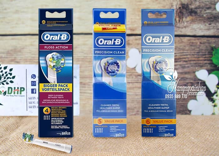 Set đầu bàn chải điện Oral-B Precision Clean - Dùng thay thế 1