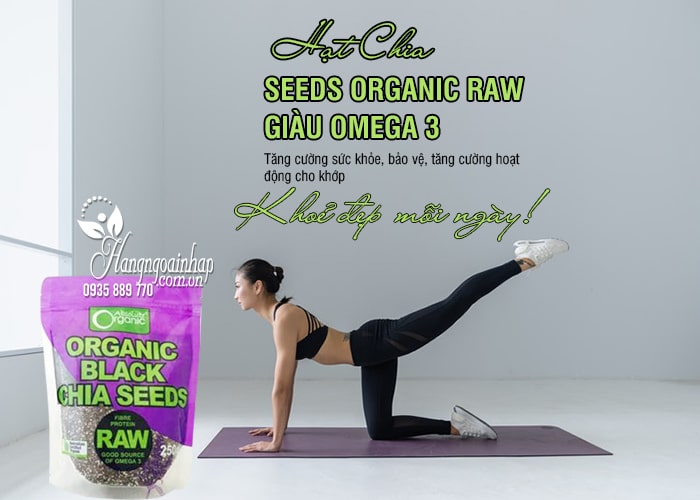 Hạt Chia Seeds Organic Raw Giàu Omega 3 Của Úc 250g 7