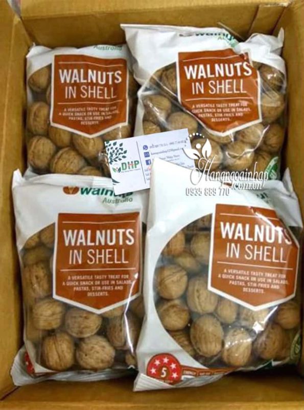 Hạt óc chó nguyên vỏ của Úc Walnuts In Shell 500g–Giá tốt nhất 9