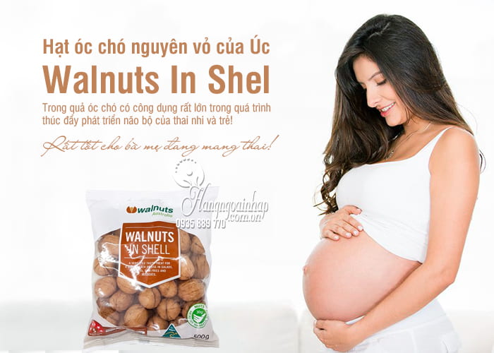 Hạt óc chó nguyên vỏ của Úc Walnuts In Shell 500g–Giá tốt nhất 9