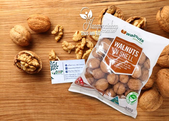 Hạt óc chó nguyên vỏ của Úc Walnuts In Shell 500g–Giá tốt nhất 1