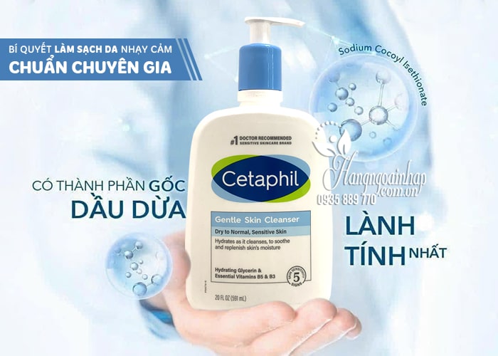 Set 2 sữa rửa mặt Cetaphil Gentle Skin Cleanser  159ml x 2 0