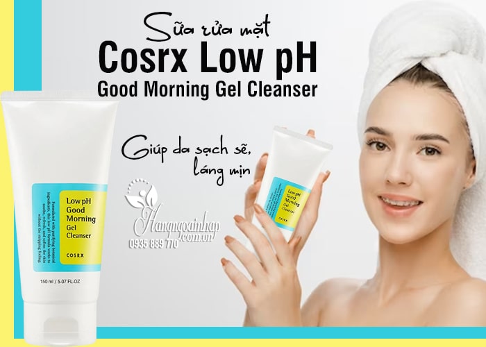 Sữa rửa mặt Cosrx Low pH Good Morning Gel Cleanser 150ml  1