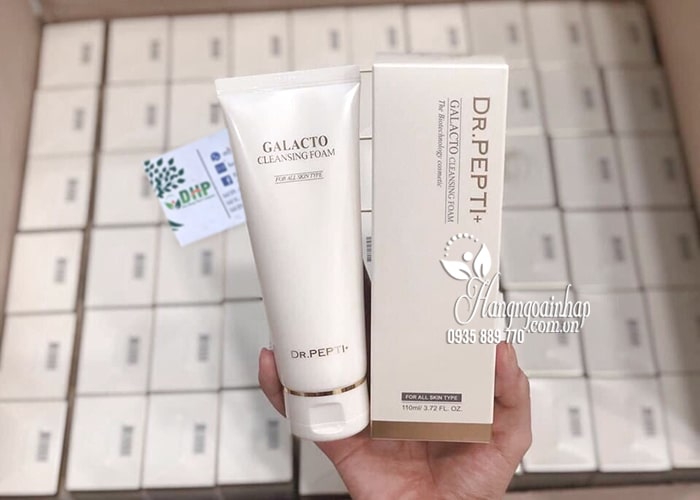 Sữa rửa mặt Dr Pepti+ Galacto Cleansing Foam của Hàn Quốc 4