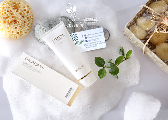 Sữa rửa mặt Dr Pepti+ Galacto Cleansing Foam của Hàn Quốc 2