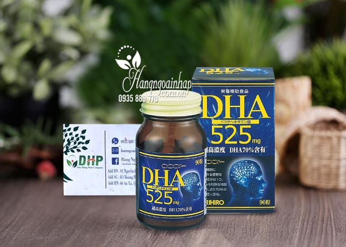 Thuốc Bổ Não Dha Orihiro 525mg 90 Viên chính hãng Của Nhật 9