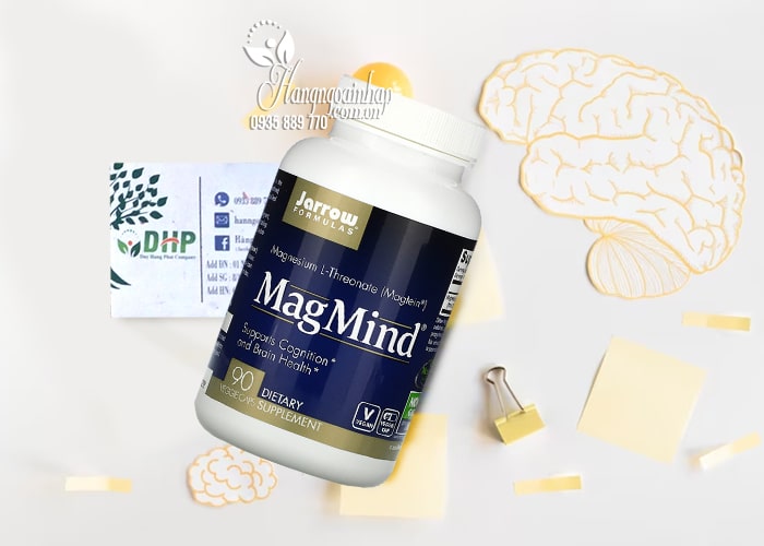 Thuốc bổ não Jarrow Formulas MagMind 90 viên của Mỹ 3