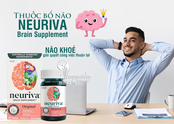 Thuốc bổ não Neuriva Brain Supplement Original của Mỹ 1