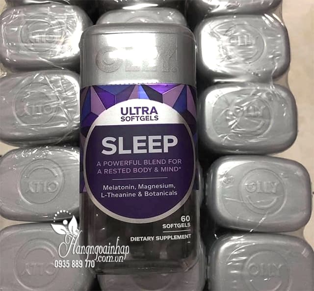 Viên kẹo dẻo ngủ ngon Olly Ultra Sleep 60 viên chính hãng Mỹ 8