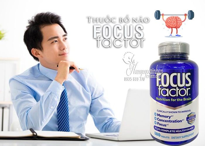 Bổ não Focus Factor Nutrition For The Brain 180 viên của Mỹ 34