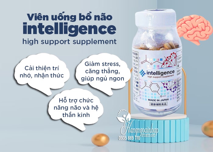 Thuốc bổ não Intelligence High Support Supplement Nhật Bản 34