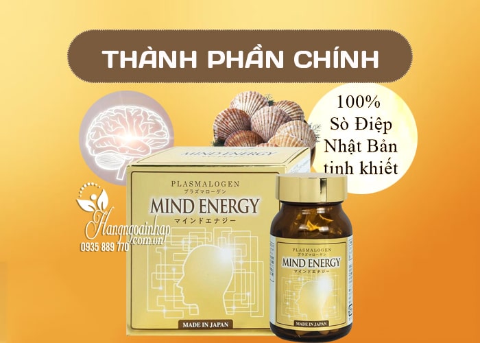bổ não Mind Energy Jpanwell thành phần