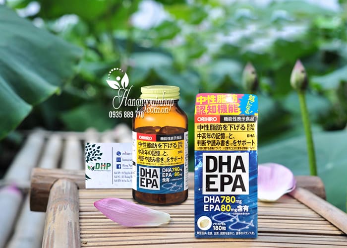 Viên uống dầu cá Orihiro DHA 780mg EPA 80mg mới 2020  7