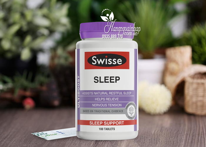 Viên uống hỗ trợ ngủ ngon Swisse Sleep 100 viên Úc, giá tốt 4