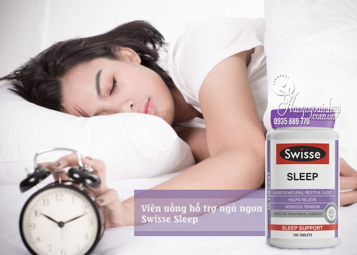 Viên uống hỗ trợ ngủ ngon Swisse Sleep 100 viên Úc, giá tốt 2