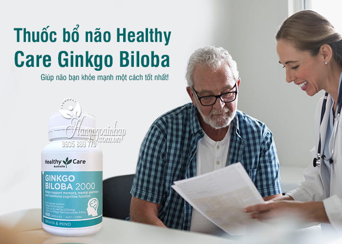 Thuốc bổ não Healthy Care Ginkgo Biloba 2000mg 100 viên của Úc 7